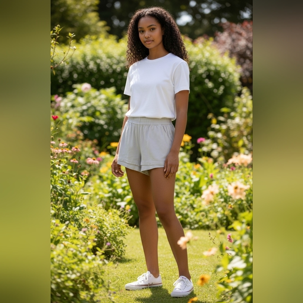 ARITZIA Talula High-Waisted Rayon Shorts